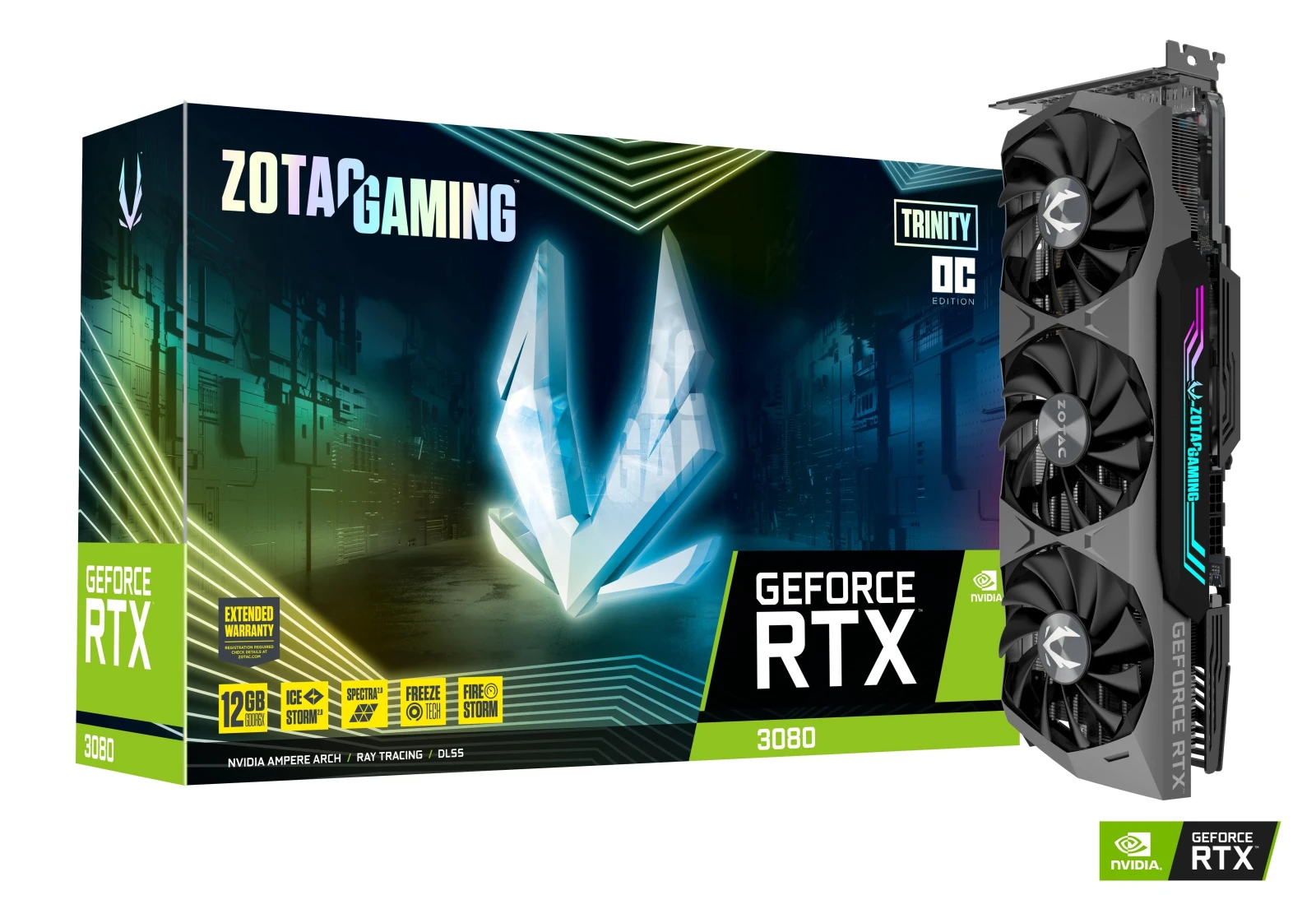 Zotac Gaming Geforce RTX 3080 Trinity OC Lhr 12gb